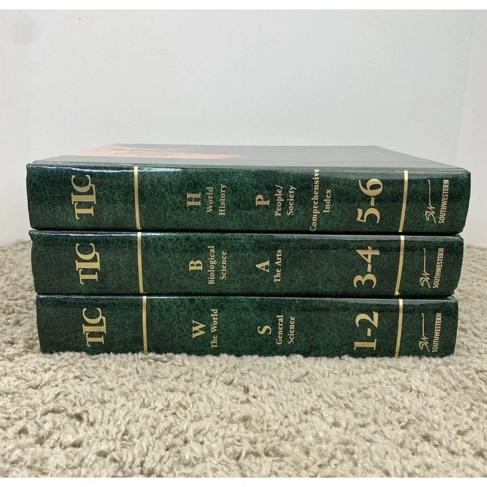 The Learning Companion TLC Book Set Vol 1-6 Southwestern 1999‎ History